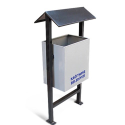 KR 106 ÇATILI ÇÖP KOVASI