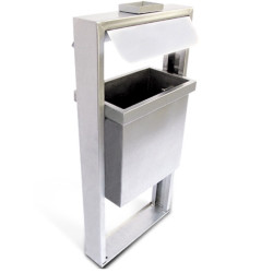 KR 114 GALVANİZ ÇERÇEVELİ BAHÇE ÇÖP KOVASI