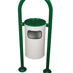 KR 224 İKİLİ AYAKLI ÇÖP KOVASI