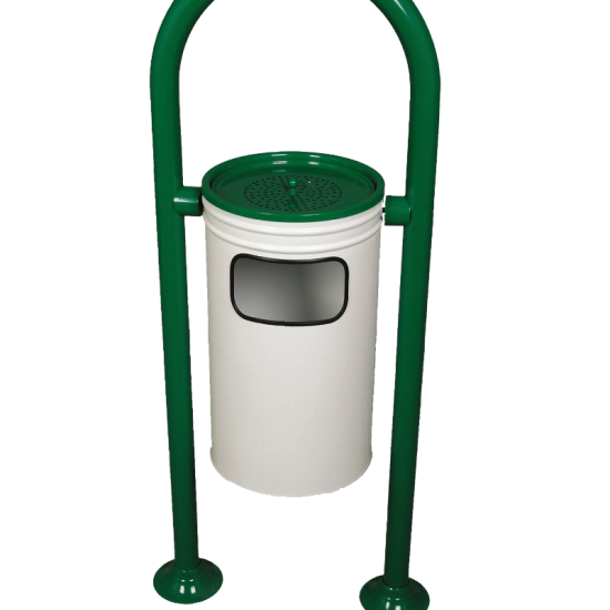 KR 224 İKİLİ AYAKLI ÇÖP KOVASI