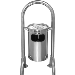 KR 230 4 AYAKLI PASLANMAZ ÇÖP KOVASI