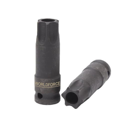 Torx Lokma Darbeli T100 Delikli 1/2''