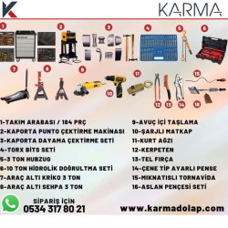 Kaporta Tamirhane Set Kaporta Tamirhane Set
