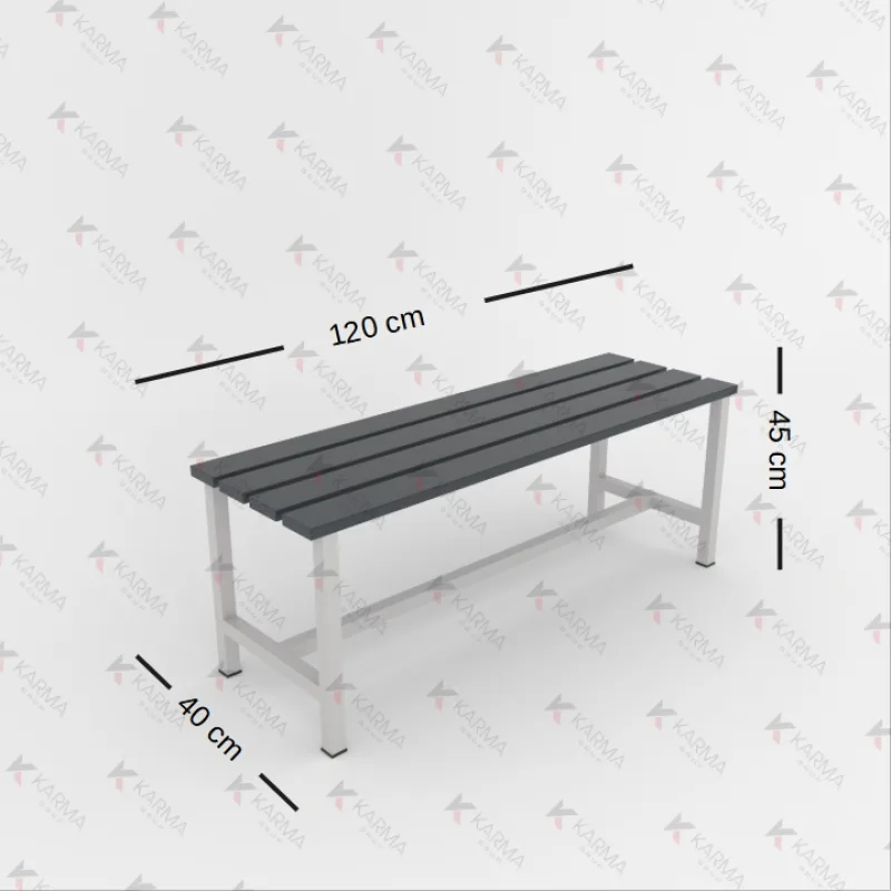 Çelik Oturma Bankı-Oturma Bankları-Bank- bench