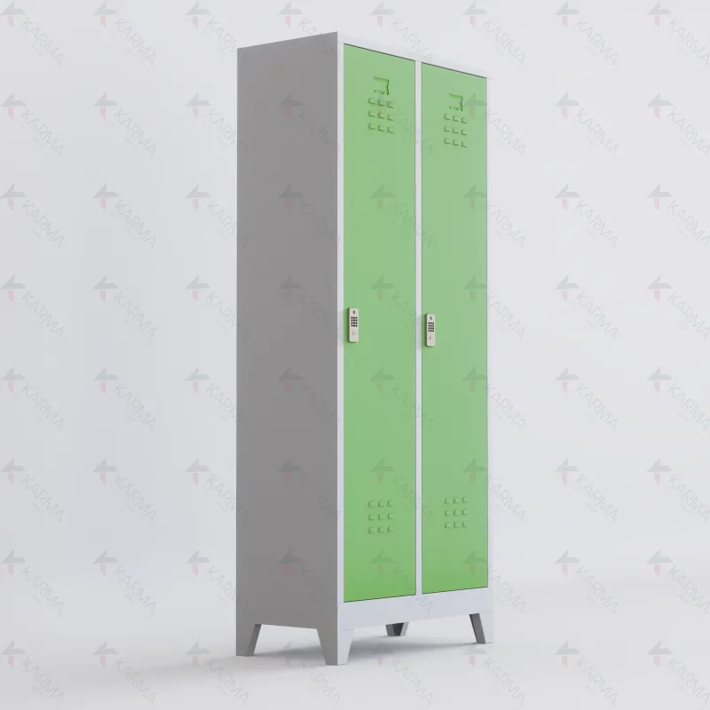 Elektronik Kilitli İki Kişilik STD Soyunma Dolabı