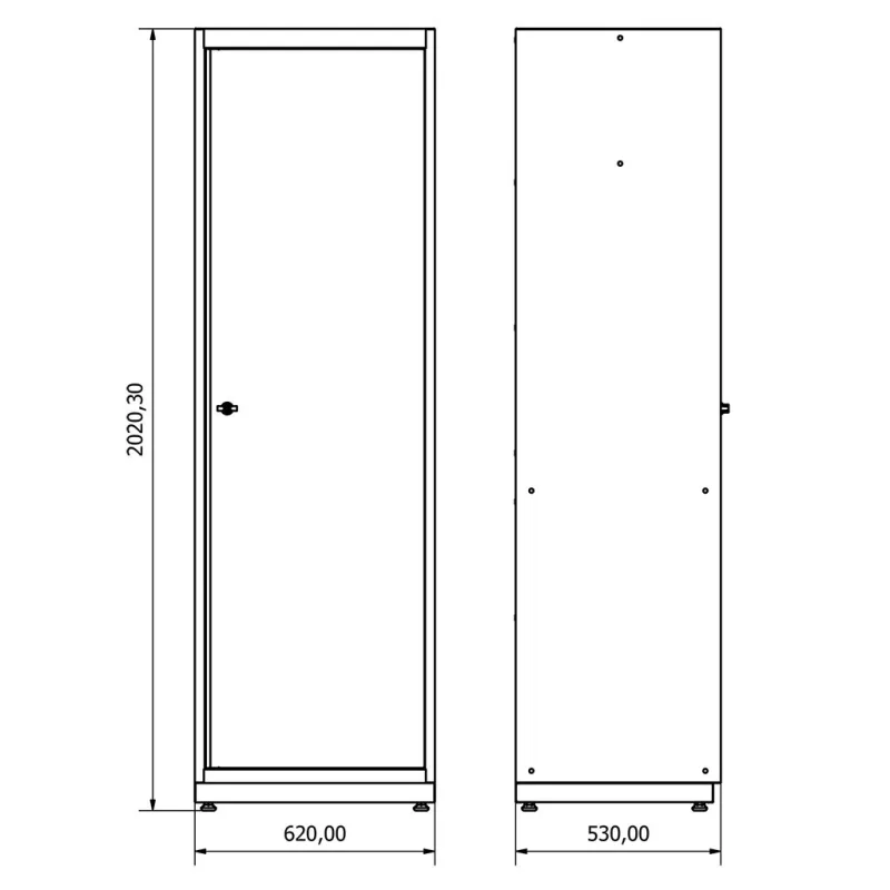 36.18.30.10 Kapaklı Dolap