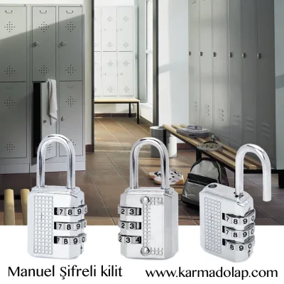 Manuel Şifreli Asma Kilit