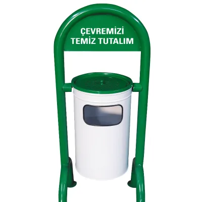 KR 220 4 Ayaklı Bahçe ÇÖP Kovası