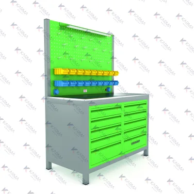 Karma 130cm 10 Çekmeceli̇ Çalışma Tezgahı