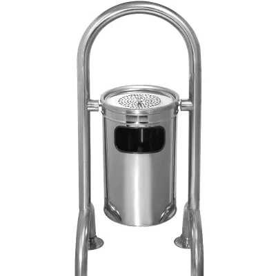 KR 230 4 Ayaklı Paslanmaz ÇÖP Kovası