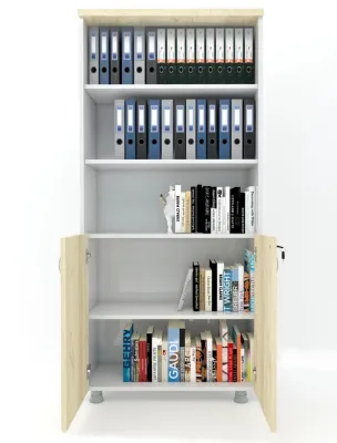 Kapaklı ki̇Taplık Dosya Dolabı - 80x38x188