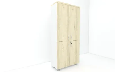 4 Kapaklı ki̇Taplık Dosya Dolabı - 80x38x188