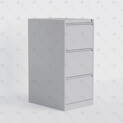 Üç Çekmeceli Kartoteks ve Dosya Dolabı